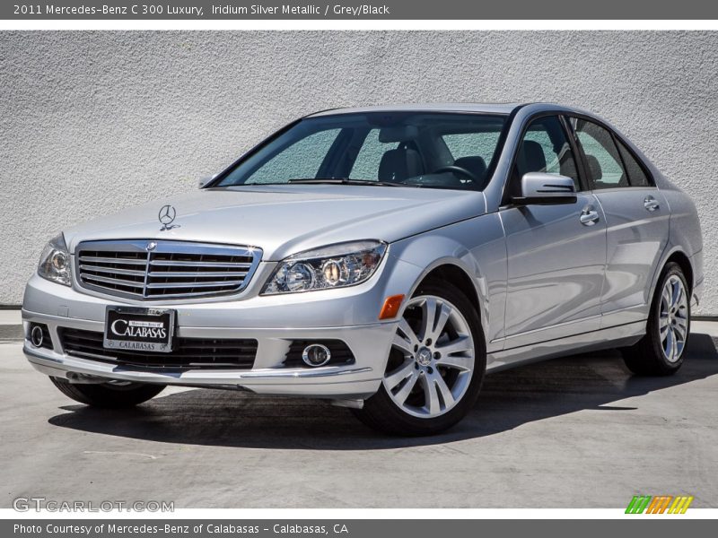 Iridium Silver Metallic / Grey/Black 2011 Mercedes-Benz C 300 Luxury