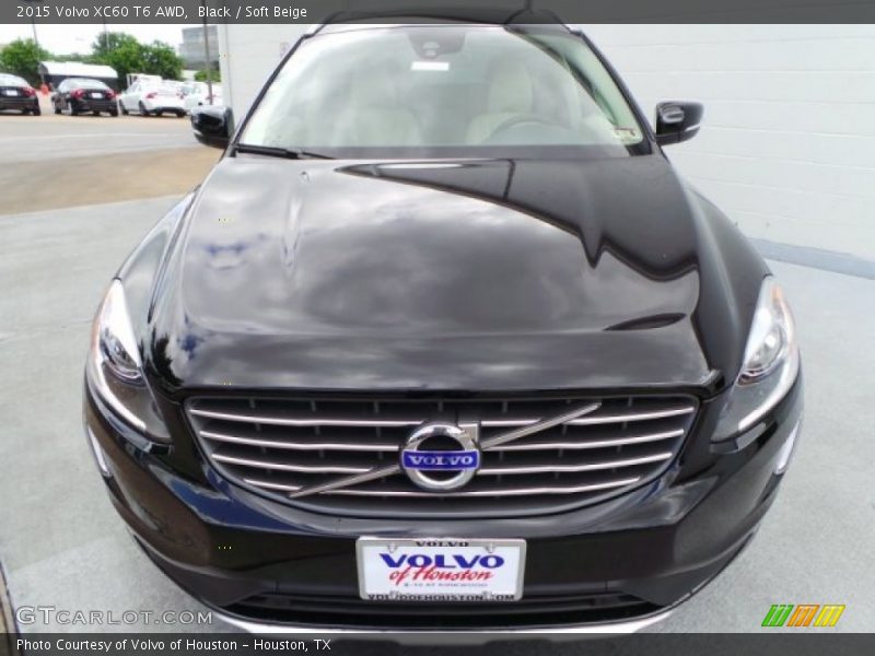 Black / Soft Beige 2015 Volvo XC60 T6 AWD