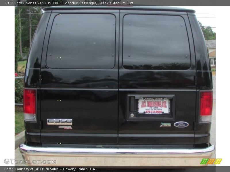 Black / Medium Flint 2012 Ford E Series Van E350 XLT Extended Passenger
