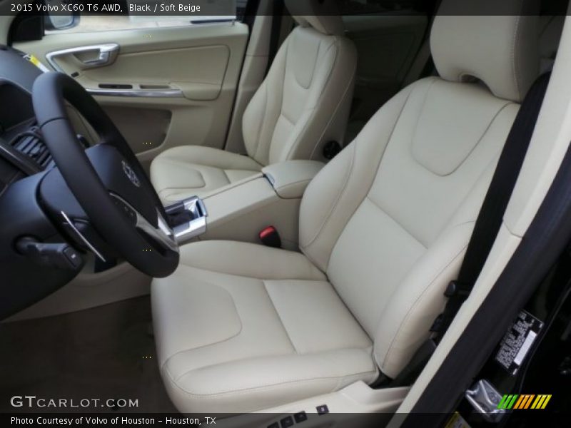 Black / Soft Beige 2015 Volvo XC60 T6 AWD