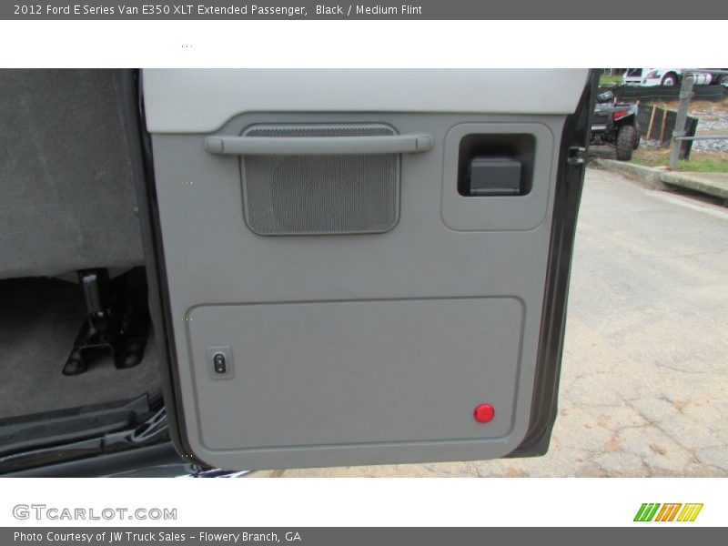 Black / Medium Flint 2012 Ford E Series Van E350 XLT Extended Passenger