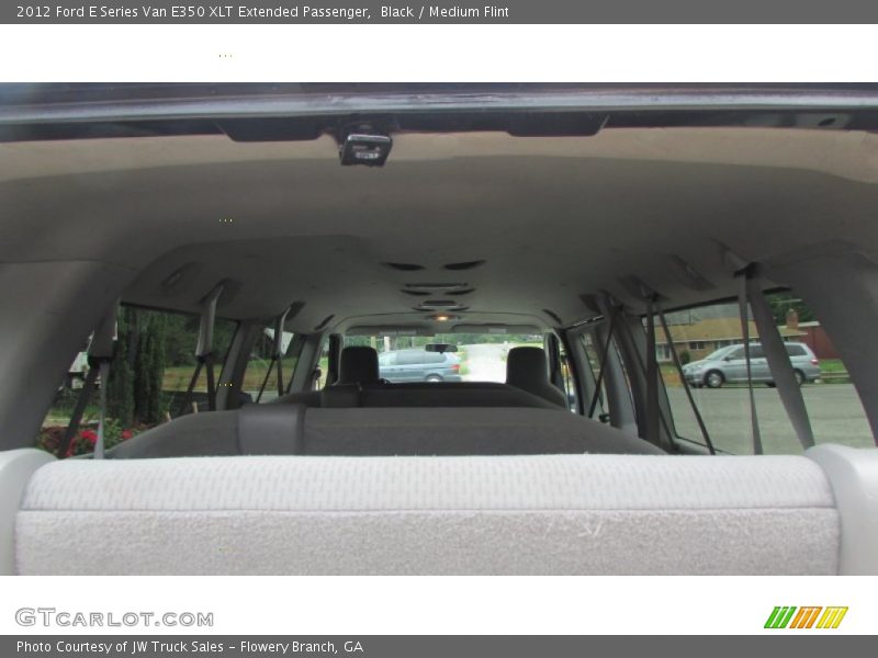 Black / Medium Flint 2012 Ford E Series Van E350 XLT Extended Passenger