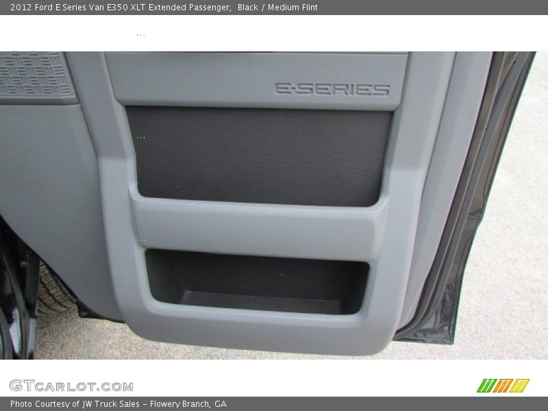 Black / Medium Flint 2012 Ford E Series Van E350 XLT Extended Passenger