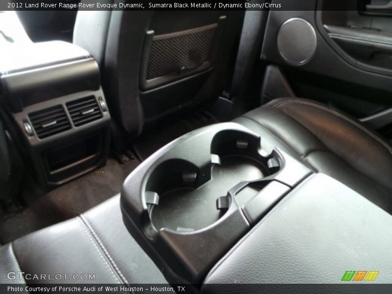 Sumatra Black Metallic / Dynamic Ebony/Cirrus 2012 Land Rover Range Rover Evoque Dynamic