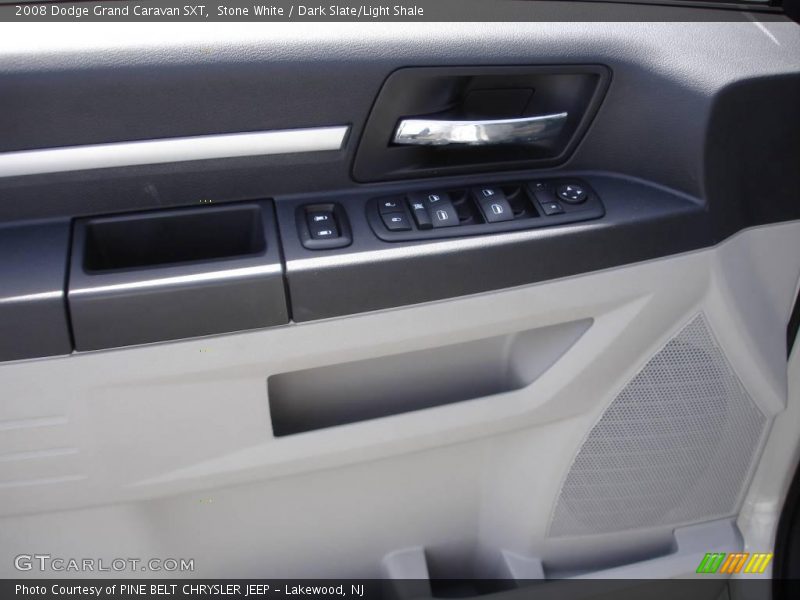 Stone White / Dark Slate/Light Shale 2008 Dodge Grand Caravan SXT