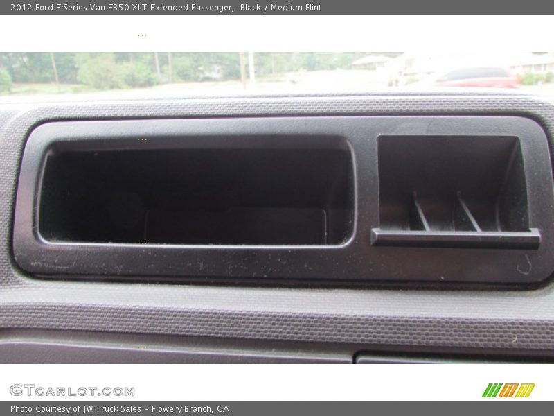 Black / Medium Flint 2012 Ford E Series Van E350 XLT Extended Passenger