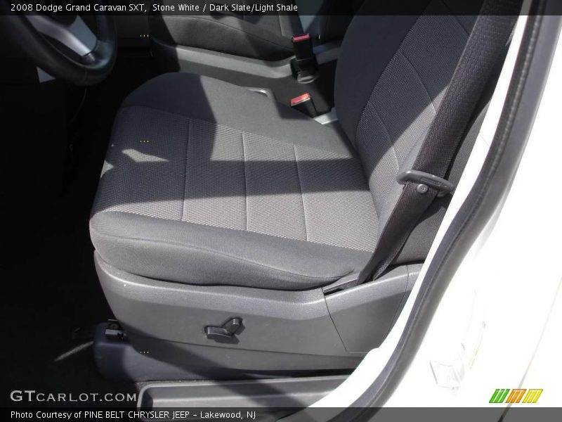 Stone White / Dark Slate/Light Shale 2008 Dodge Grand Caravan SXT