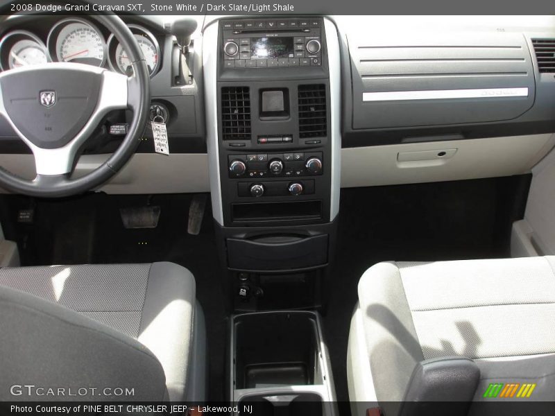 Stone White / Dark Slate/Light Shale 2008 Dodge Grand Caravan SXT