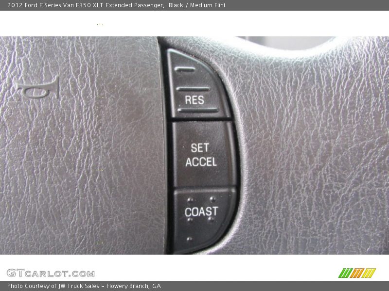 Black / Medium Flint 2012 Ford E Series Van E350 XLT Extended Passenger