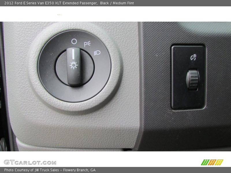 Black / Medium Flint 2012 Ford E Series Van E350 XLT Extended Passenger