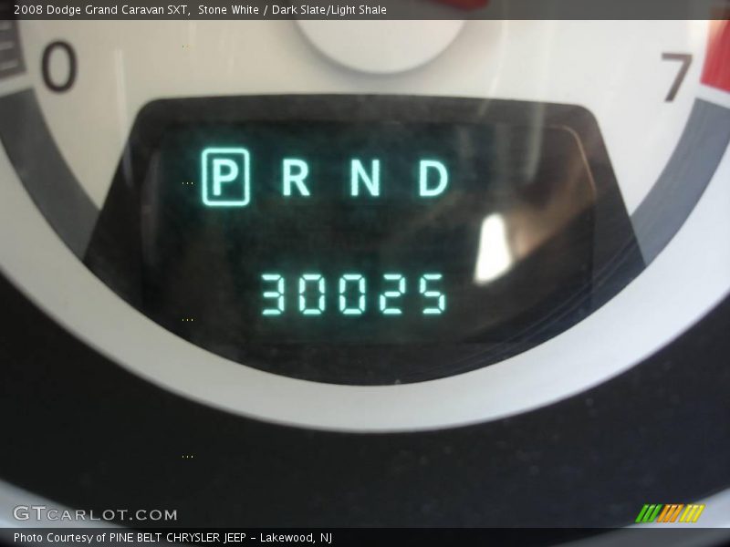 Stone White / Dark Slate/Light Shale 2008 Dodge Grand Caravan SXT
