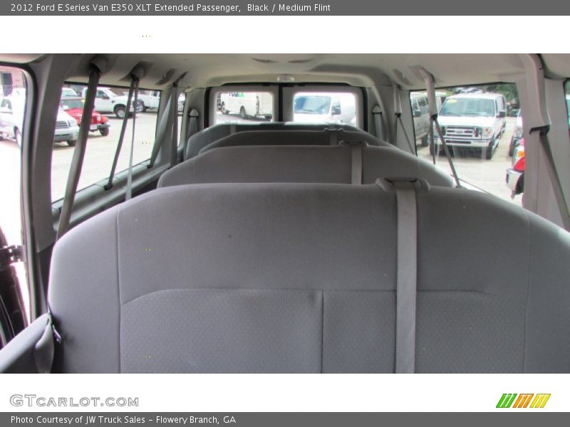 Black / Medium Flint 2012 Ford E Series Van E350 XLT Extended Passenger