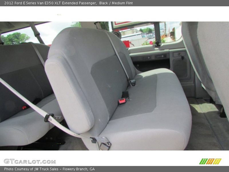 Black / Medium Flint 2012 Ford E Series Van E350 XLT Extended Passenger