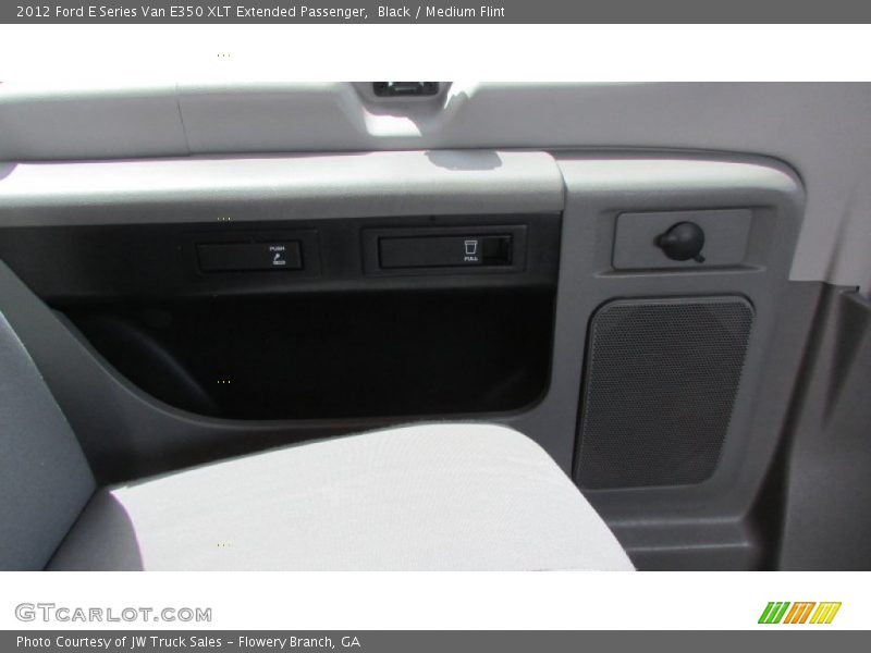 Black / Medium Flint 2012 Ford E Series Van E350 XLT Extended Passenger