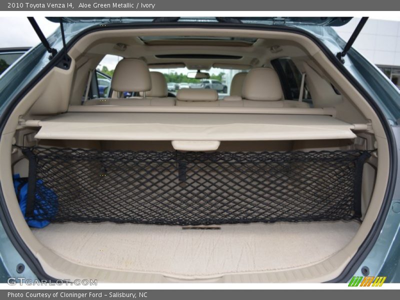 Aloe Green Metallic / Ivory 2010 Toyota Venza I4