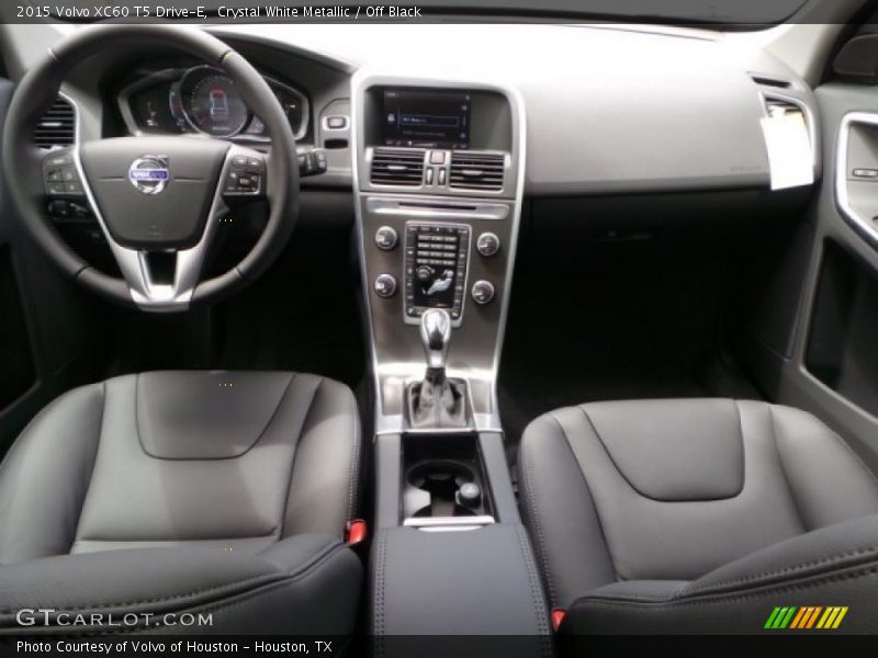 Crystal White Metallic / Off Black 2015 Volvo XC60 T5 Drive-E