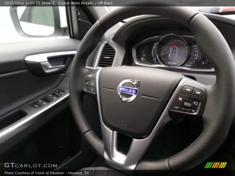 Crystal White Metallic / Off Black 2015 Volvo XC60 T5 Drive-E