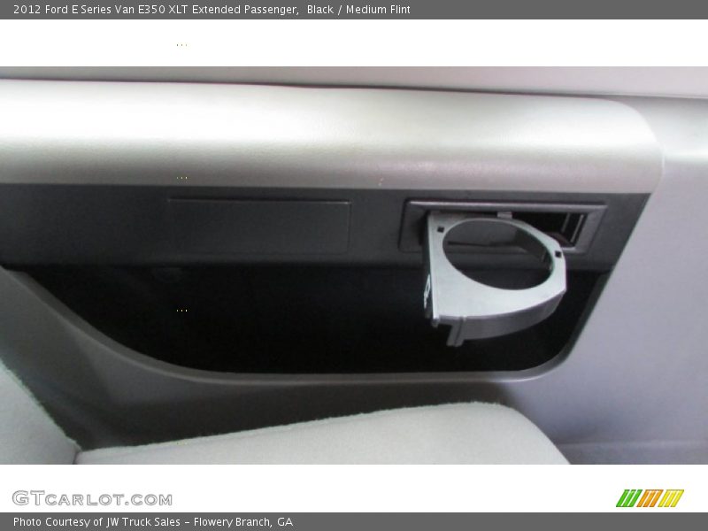 Black / Medium Flint 2012 Ford E Series Van E350 XLT Extended Passenger