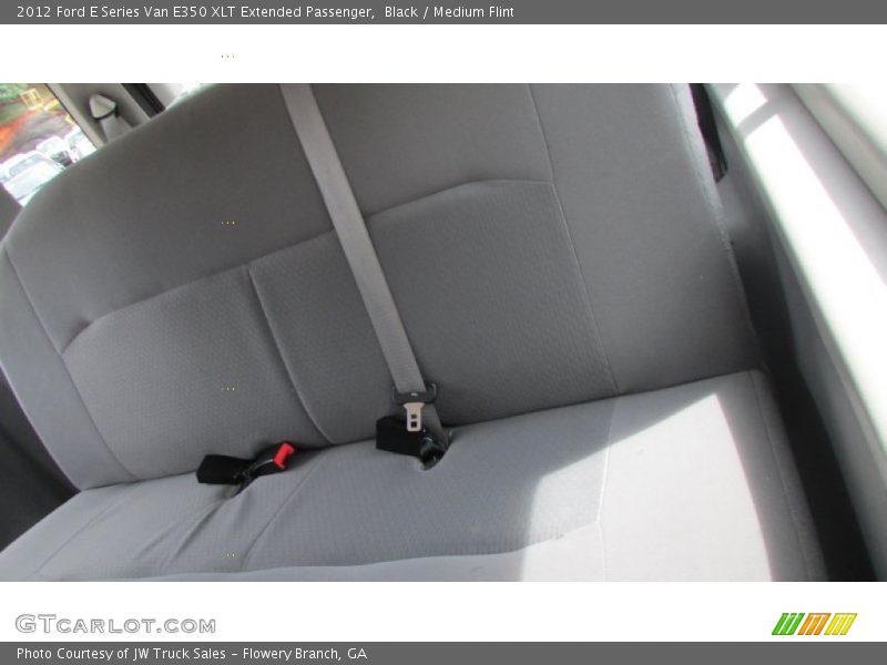 Black / Medium Flint 2012 Ford E Series Van E350 XLT Extended Passenger