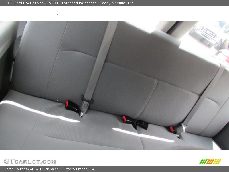 Black / Medium Flint 2012 Ford E Series Van E350 XLT Extended Passenger