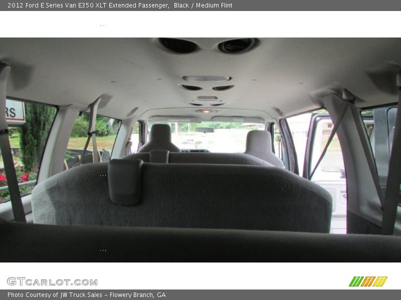 Black / Medium Flint 2012 Ford E Series Van E350 XLT Extended Passenger