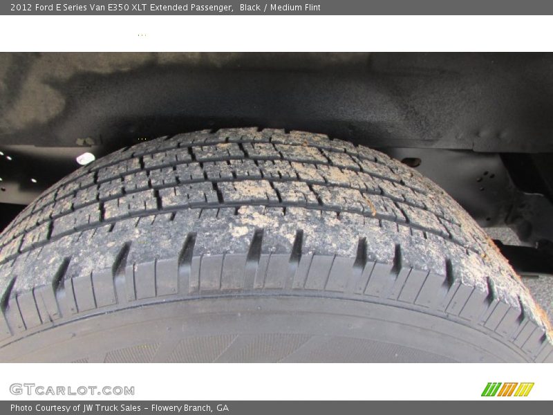 Black / Medium Flint 2012 Ford E Series Van E350 XLT Extended Passenger