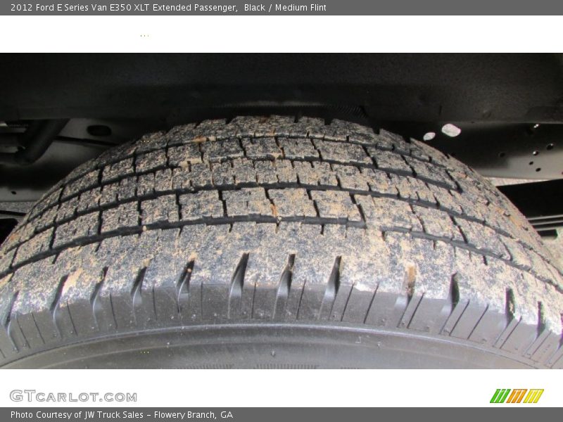 Black / Medium Flint 2012 Ford E Series Van E350 XLT Extended Passenger