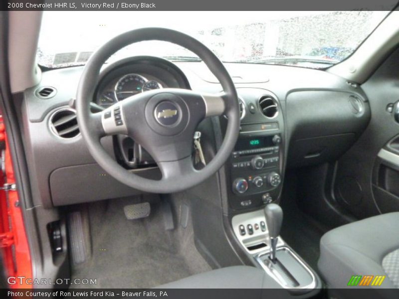 Victory Red / Ebony Black 2008 Chevrolet HHR LS