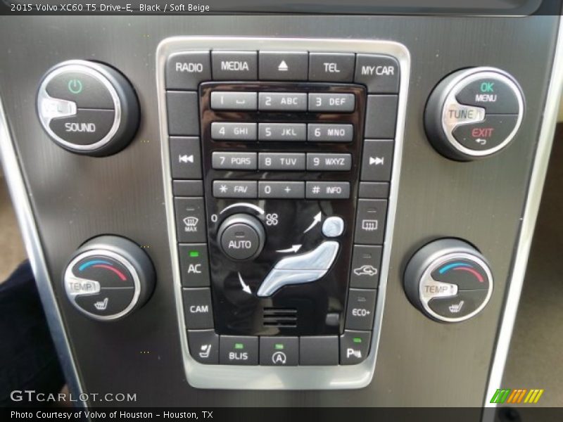 Black / Soft Beige 2015 Volvo XC60 T5 Drive-E