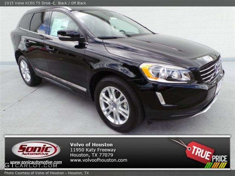 Black / Off Black 2015 Volvo XC60 T5 Drive-E