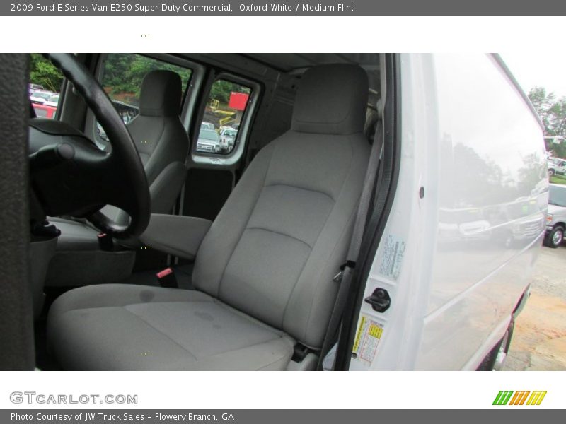 Oxford White / Medium Flint 2009 Ford E Series Van E250 Super Duty Commercial