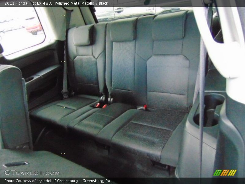 Polished Metal Metallic / Black 2011 Honda Pilot EX 4WD