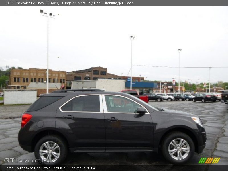 Tungsten Metallic / Light Titanium/Jet Black 2014 Chevrolet Equinox LT AWD