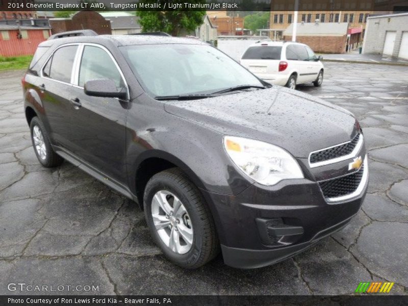 Tungsten Metallic / Light Titanium/Jet Black 2014 Chevrolet Equinox LT AWD