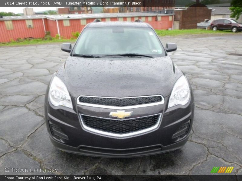 Tungsten Metallic / Light Titanium/Jet Black 2014 Chevrolet Equinox LT AWD