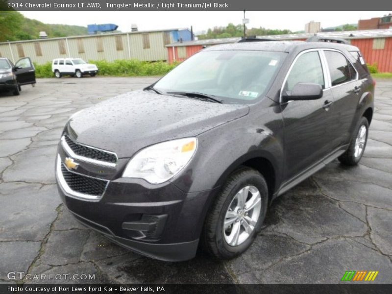 Tungsten Metallic / Light Titanium/Jet Black 2014 Chevrolet Equinox LT AWD