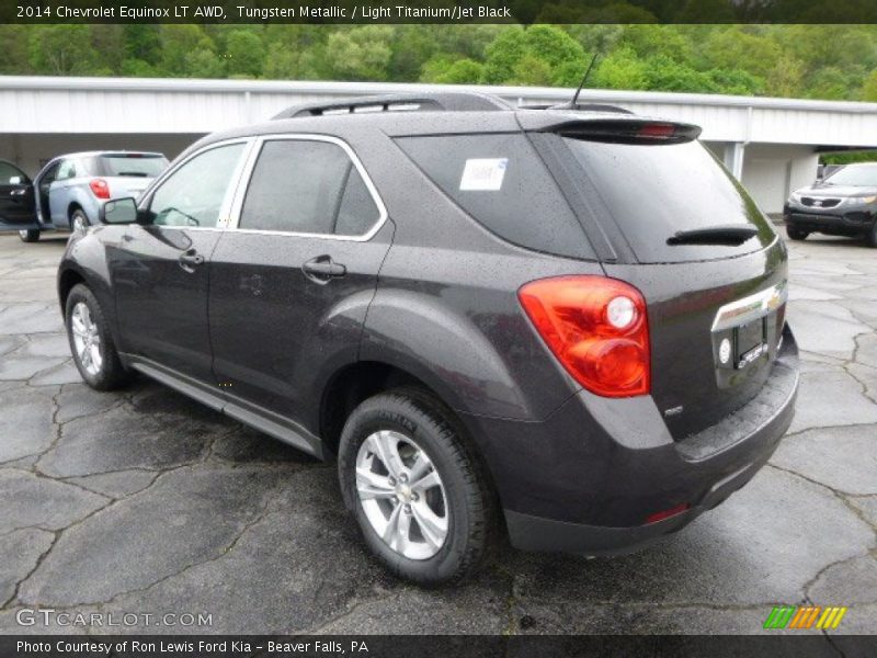 Tungsten Metallic / Light Titanium/Jet Black 2014 Chevrolet Equinox LT AWD