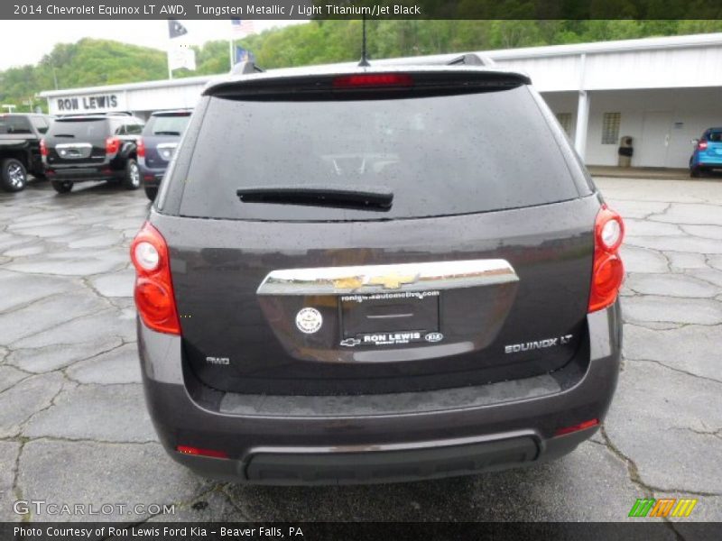 Tungsten Metallic / Light Titanium/Jet Black 2014 Chevrolet Equinox LT AWD