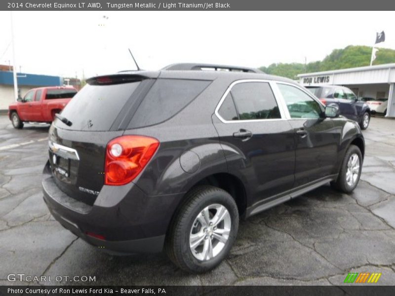 Tungsten Metallic / Light Titanium/Jet Black 2014 Chevrolet Equinox LT AWD