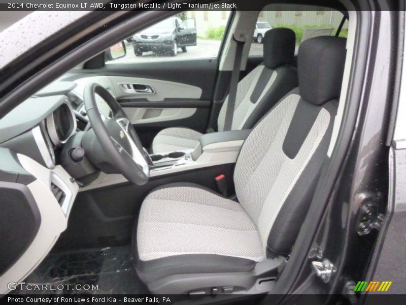 Tungsten Metallic / Light Titanium/Jet Black 2014 Chevrolet Equinox LT AWD