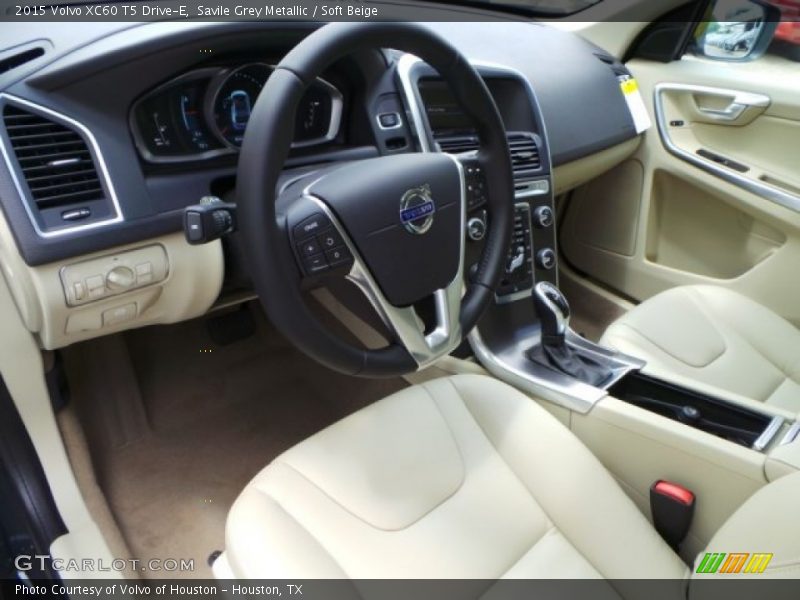 Savile Grey Metallic / Soft Beige 2015 Volvo XC60 T5 Drive-E