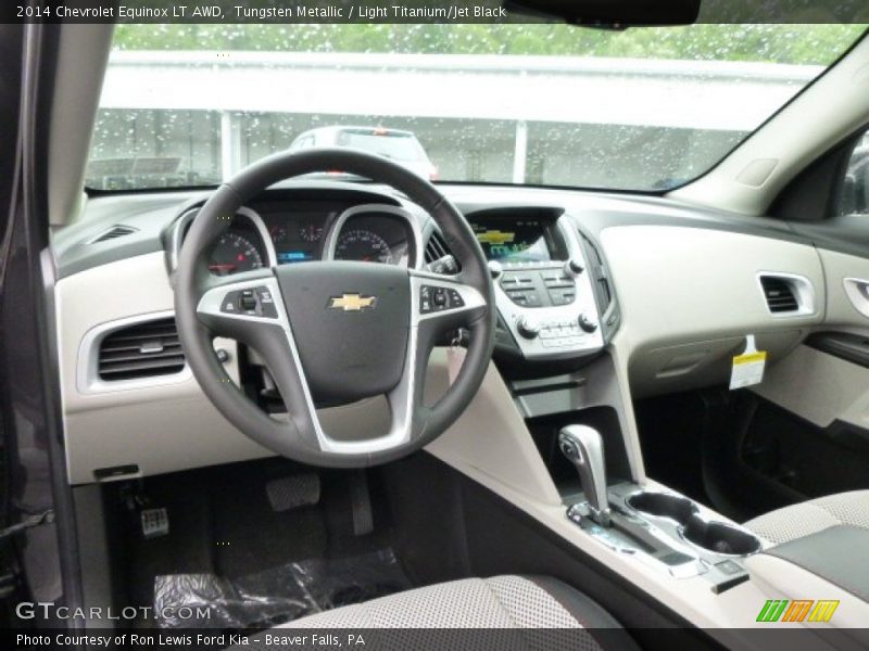 Tungsten Metallic / Light Titanium/Jet Black 2014 Chevrolet Equinox LT AWD