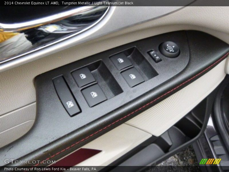 Tungsten Metallic / Light Titanium/Jet Black 2014 Chevrolet Equinox LT AWD