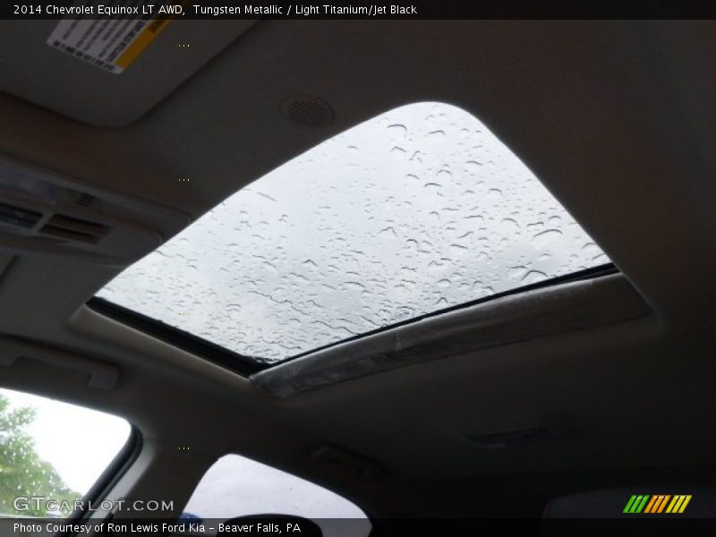Tungsten Metallic / Light Titanium/Jet Black 2014 Chevrolet Equinox LT AWD