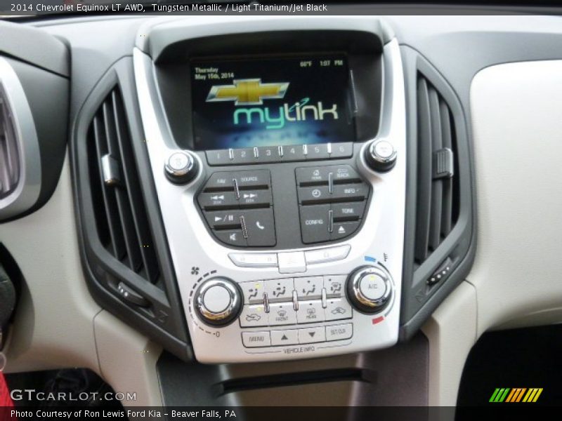 Tungsten Metallic / Light Titanium/Jet Black 2014 Chevrolet Equinox LT AWD