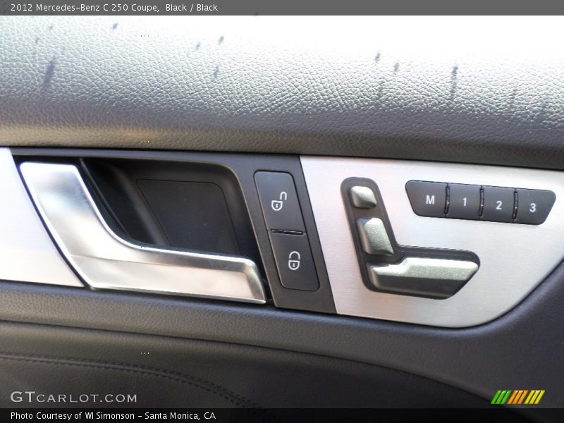 Black / Black 2012 Mercedes-Benz C 250 Coupe
