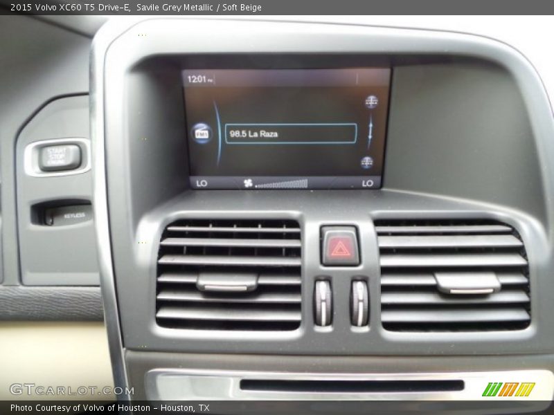 Savile Grey Metallic / Soft Beige 2015 Volvo XC60 T5 Drive-E
