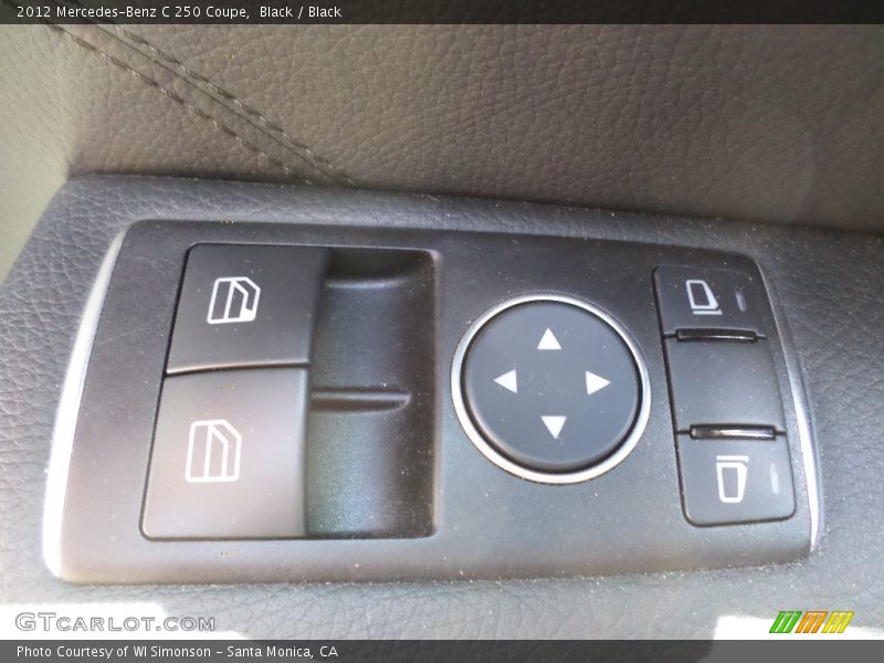 Black / Black 2012 Mercedes-Benz C 250 Coupe