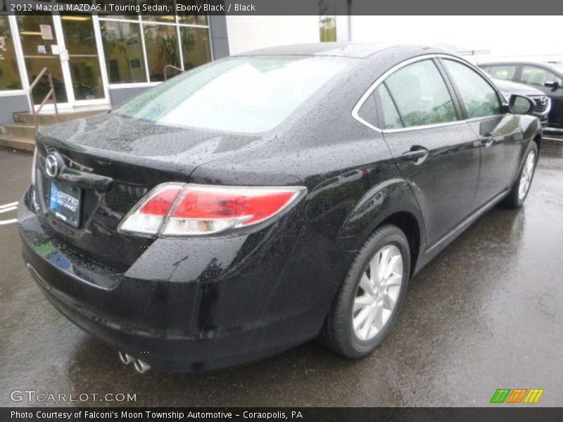 Ebony Black / Black 2012 Mazda MAZDA6 i Touring Sedan