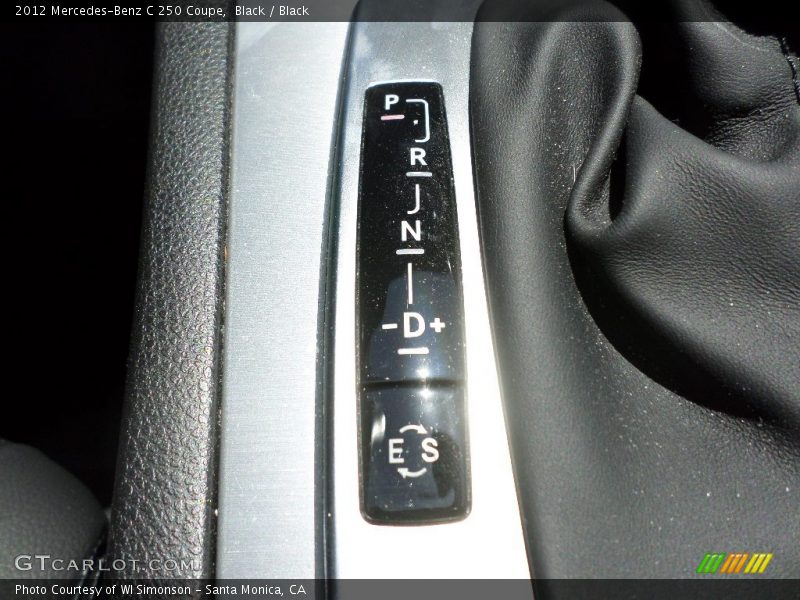 Black / Black 2012 Mercedes-Benz C 250 Coupe